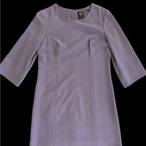 Vince Camuto long sleeve shift dress.
